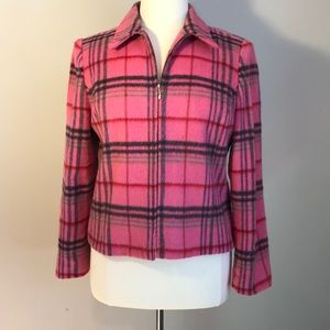 Pink patterned jacket